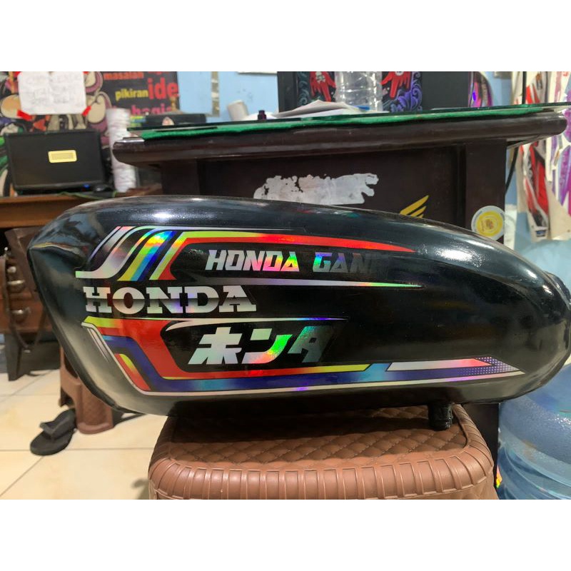 STRIPING CB GLATIK STICKER CB GLATIK MURAH KODE - SCB 7