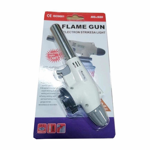 Flame Gun / Kepala Gas Portable Blow Torch untuk Boba BBQ / Tembakan Api Torch