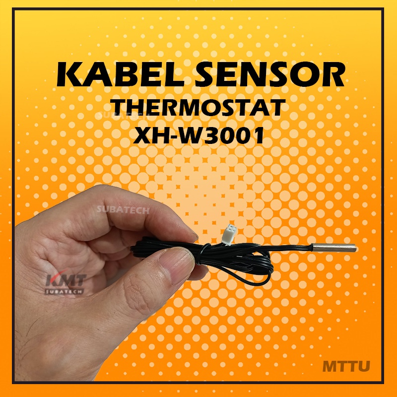Kabel Probe NTC Sensor Thermostat XH-W3001 STC-1000 Mesin Tetas Telur Full Otomatis