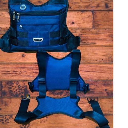 ♜ Chest Bag Tas Dada Tas Rompi Tas Selempang Dada Tas Dada Tactical Tas Sepeda ✤