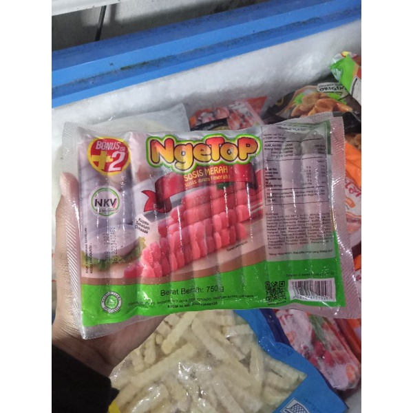 

Sosis Ayam Merah Ngetop 750 gr