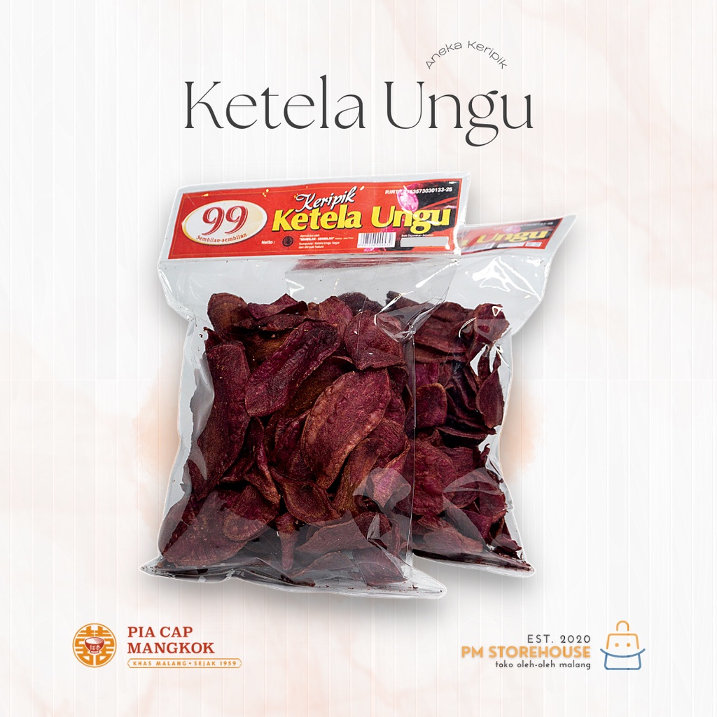 Keripik Ketela Ungu 99