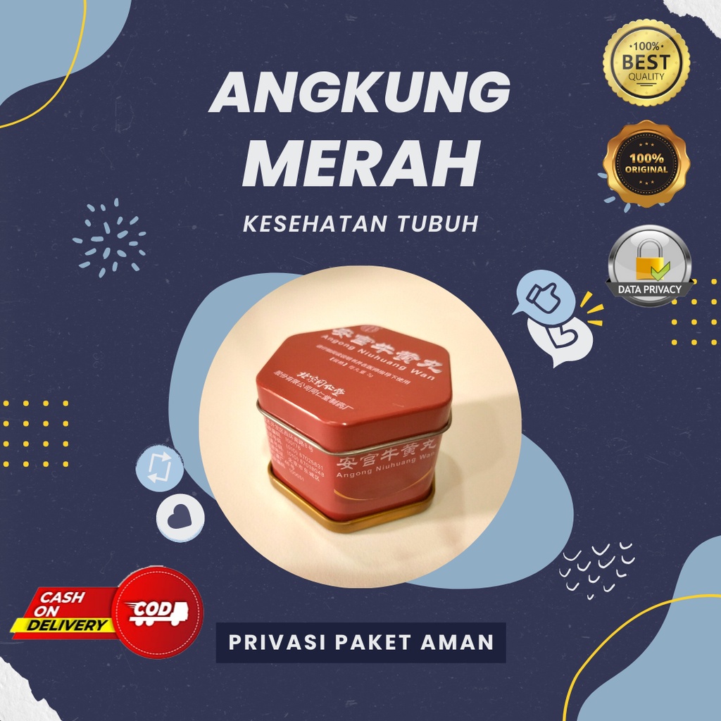 OBAT STROKE ANGONG NIUHUANG WAN ANGKONG WAN ASLI  BERGARANSI