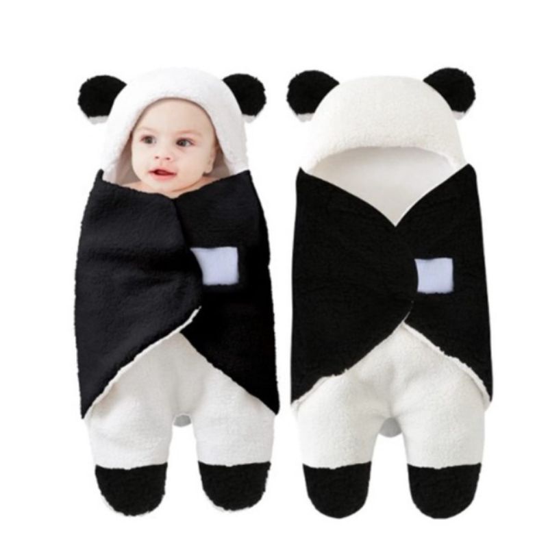 bedongan baby instan bedongan panda bedongan baby newbrowns- 08bulan bedongan baby lucu imut