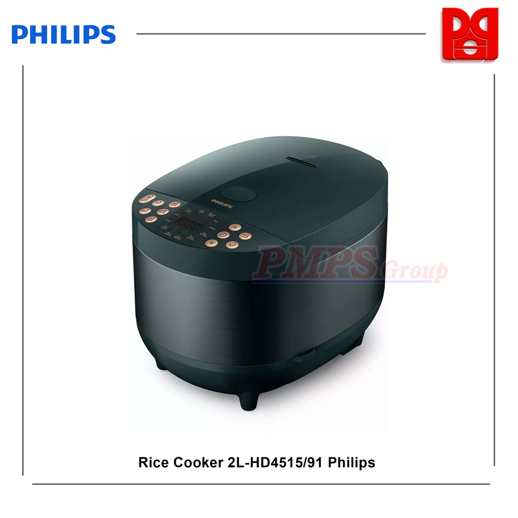 Rice Cooker Digital HD4515 1.8 Liter Hijau Tua PHILIPS