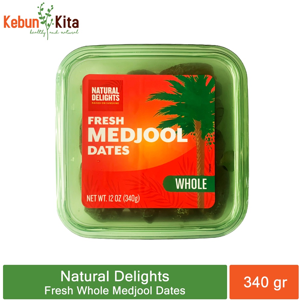 

Natural Delights Kurma Medjool USA 340 gr (Whole Medjool Dates)
