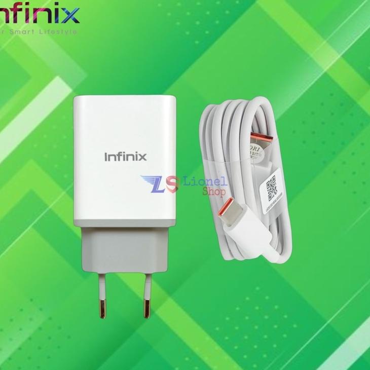 ➲ Charger Infinix Original Type C Fast Charging Infinix Note 8 - Note 10 Pro - Note 11 Nfc - Hot 11 