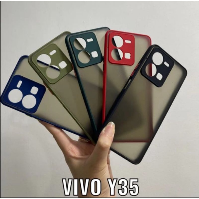 AERO FUZE MATTE WARNA VIVO Y01 Y02 Y16 Y21T Y22 Y22S Y25 Y35 V20 V23 V25 V25E ADA PELINDUNG KAMERA