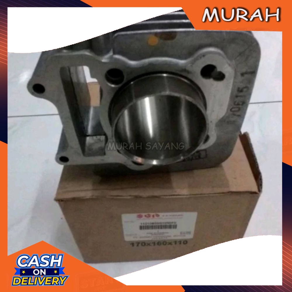 CYLINDER BLOK BLOCK KIT BURING BURENG SUZUKI SHOGUN 125 R - SP - FL Original Promo Distributor Spare