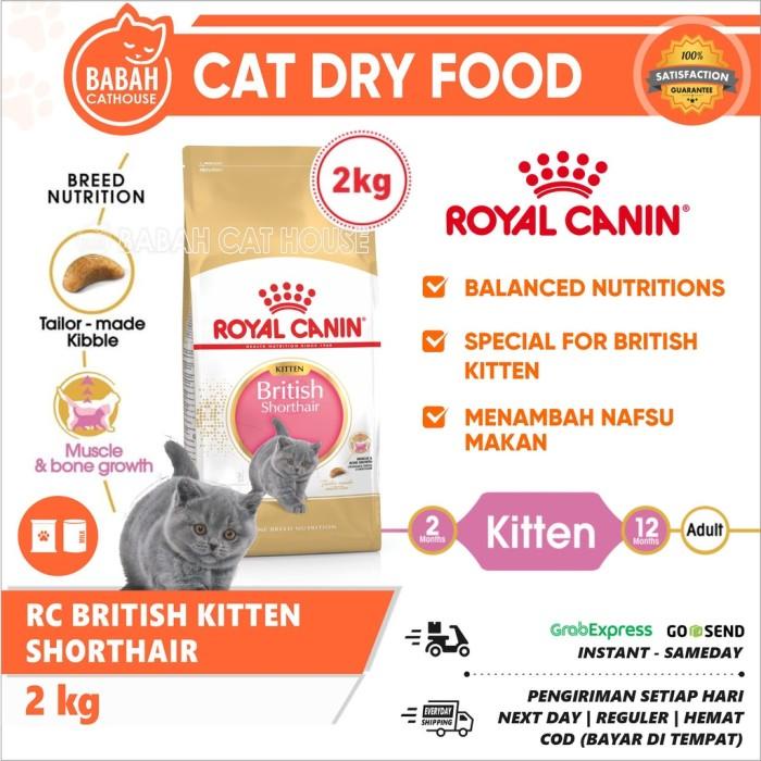 RC BRITISH KITTEN 2 KG Royal Canin Shorthair Makanan Kucing Anak BSH
