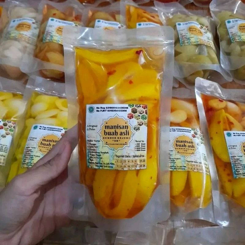 

manisan aneka buah