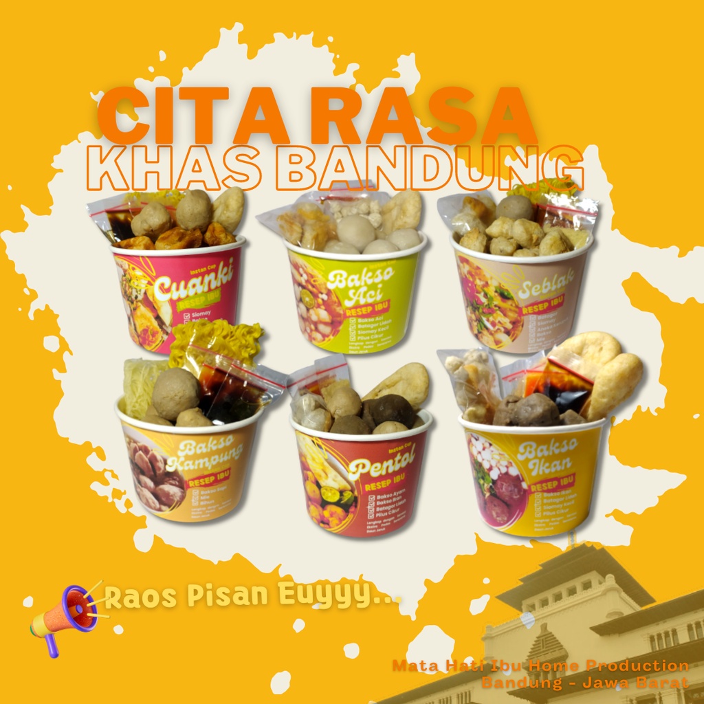 

ALL VARIAN JAJANAN KHAS BANDUNG BY MHI HOME PRODUCTION