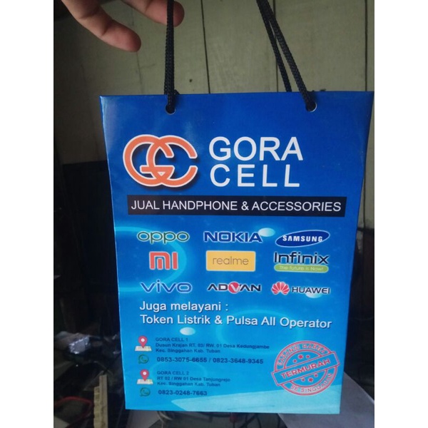 

Paperbag Printing Bahan Art Paper desain dan ukuran Custom