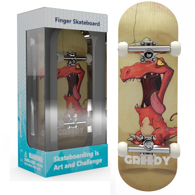 1pc Mini Finger Board Kids Anak Fingerboard Skate Anak Pesta Nikmat Tabletop Mainan