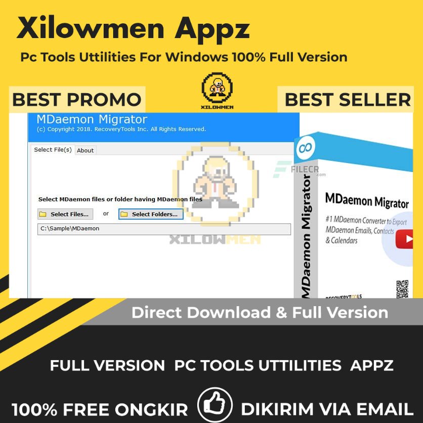 [Full Version] RecoveryTools MDaemon Migrator Pro PC Tools Software Utilities Lifetime Win OS