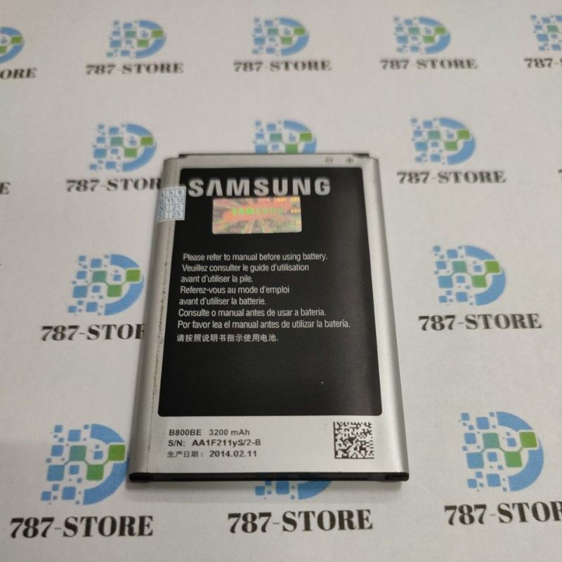 BATTERY SAMSUNG NOTE 3 N900 ORIGINAL 100% SEIN  BEKAS