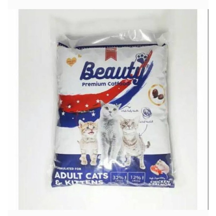 DRY FOOD BEAUTY MAKANAN KUCING