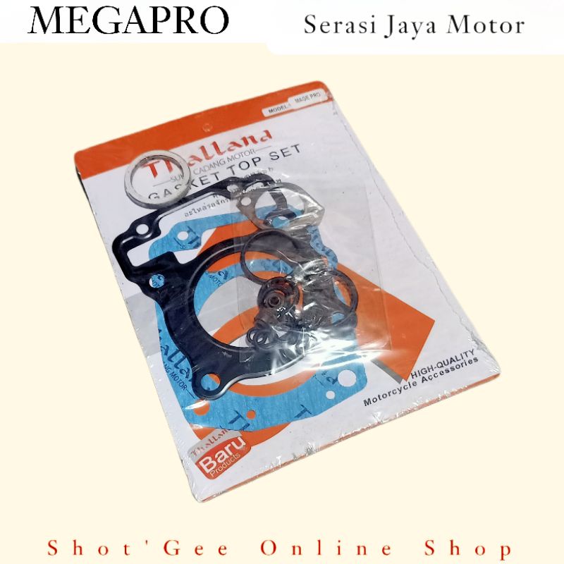 GASKET PAKING TOPSET TOP SET PLUS SEAL KLEP MEGAPRO NEW VERZA