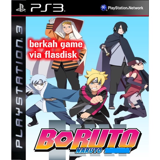 Game ps3 naruto ultimate ninja storm boruto generation terbaru update -  pkg via flashdishk
