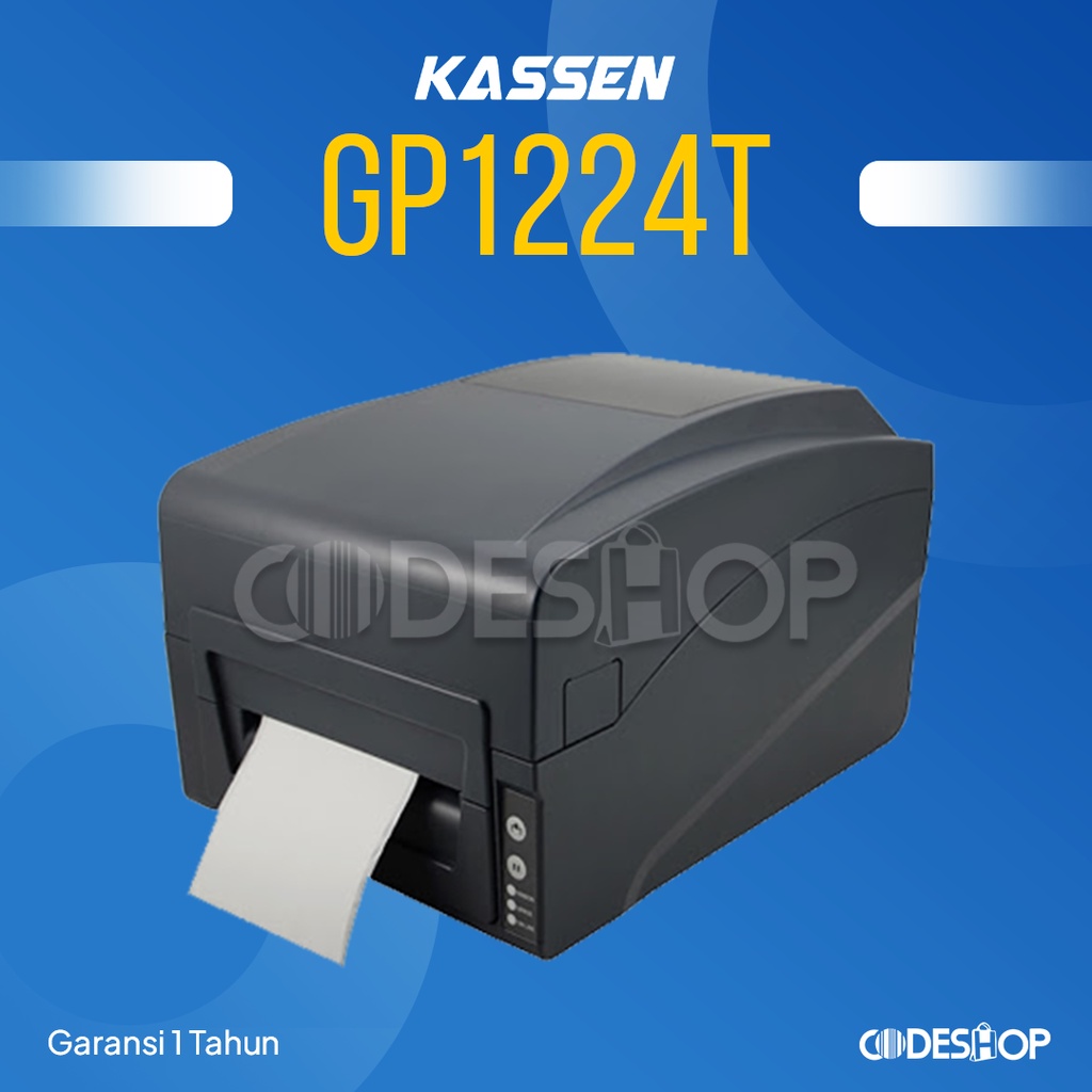 Printer Barcode Gprinter GP1224T Cetak Label 203 Dpi