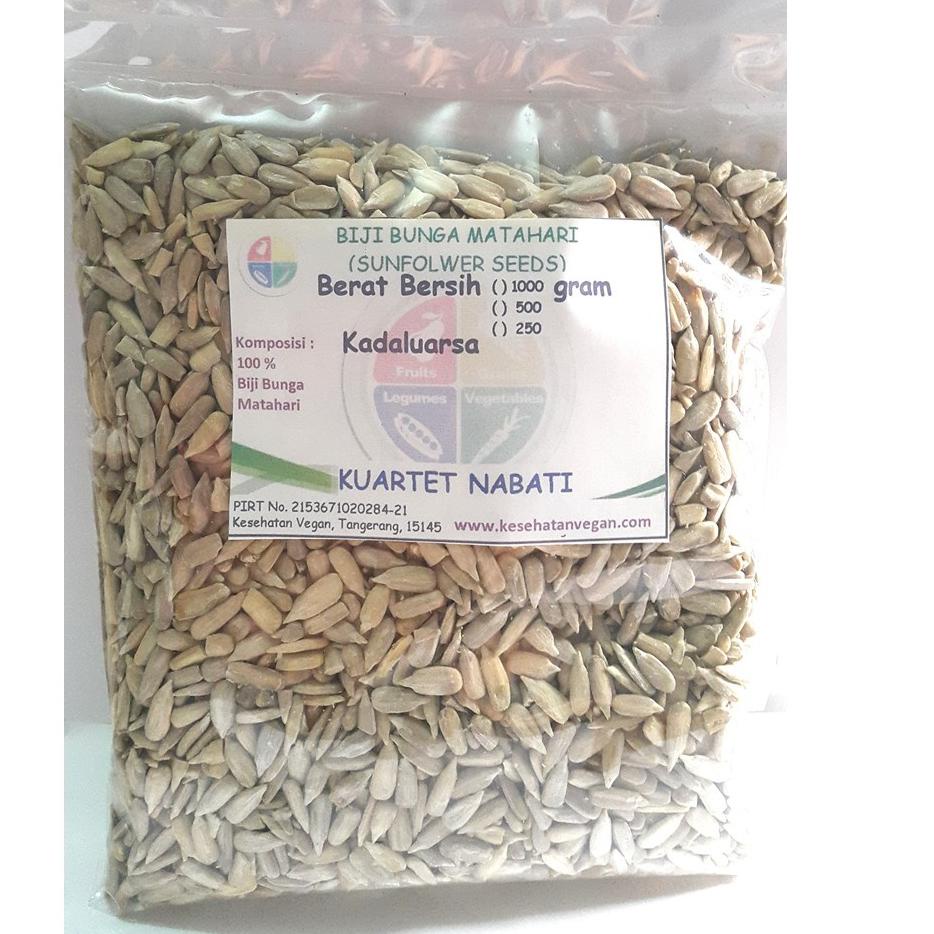 

☝ 1000gr Sunflower Seeds (Biji Bunga Matahari) - Mentah ✧