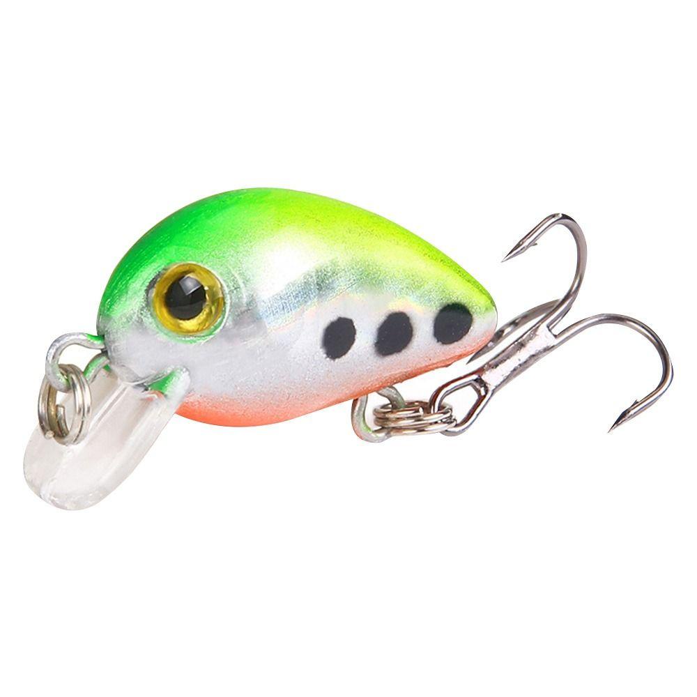 TOP 10 Pcs Umpan Pancing Umpan Engkol Bass Float Wobbler Hard Fishing Lure