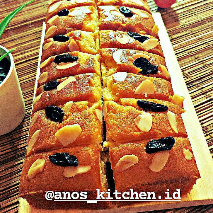 

◌ Bolu Tape Susu (Almond Kismis) Panggang Premium, Super Lembut. ➷