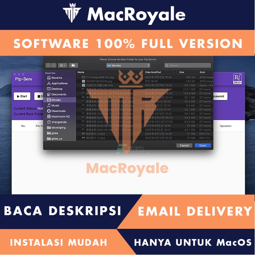 [MacOS] FtpServ Full Version Lifetime Full Garansi