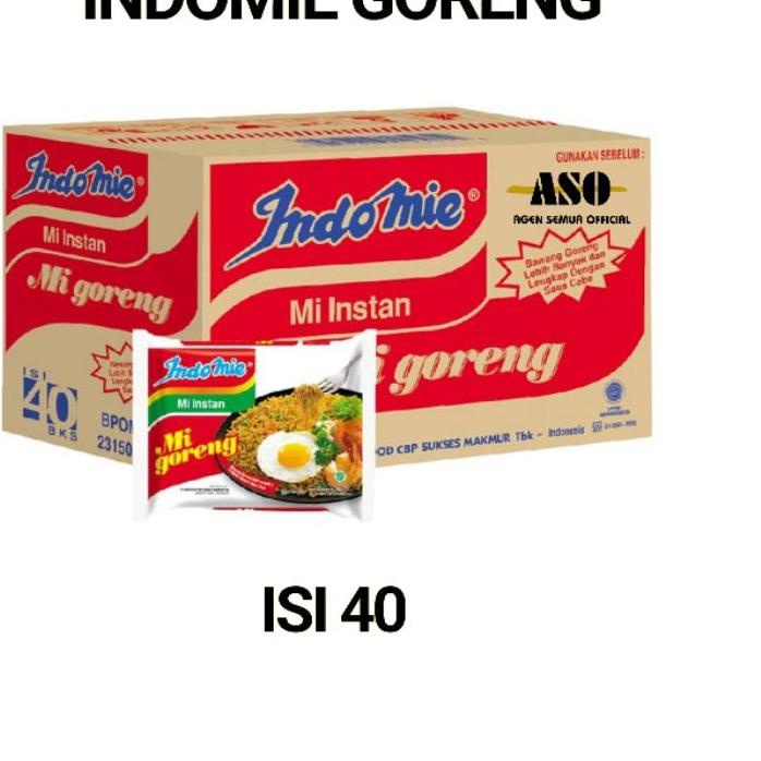 

♖ 1 Dus Isi 40 Pcs - Indomie Goreng Spesial ☏