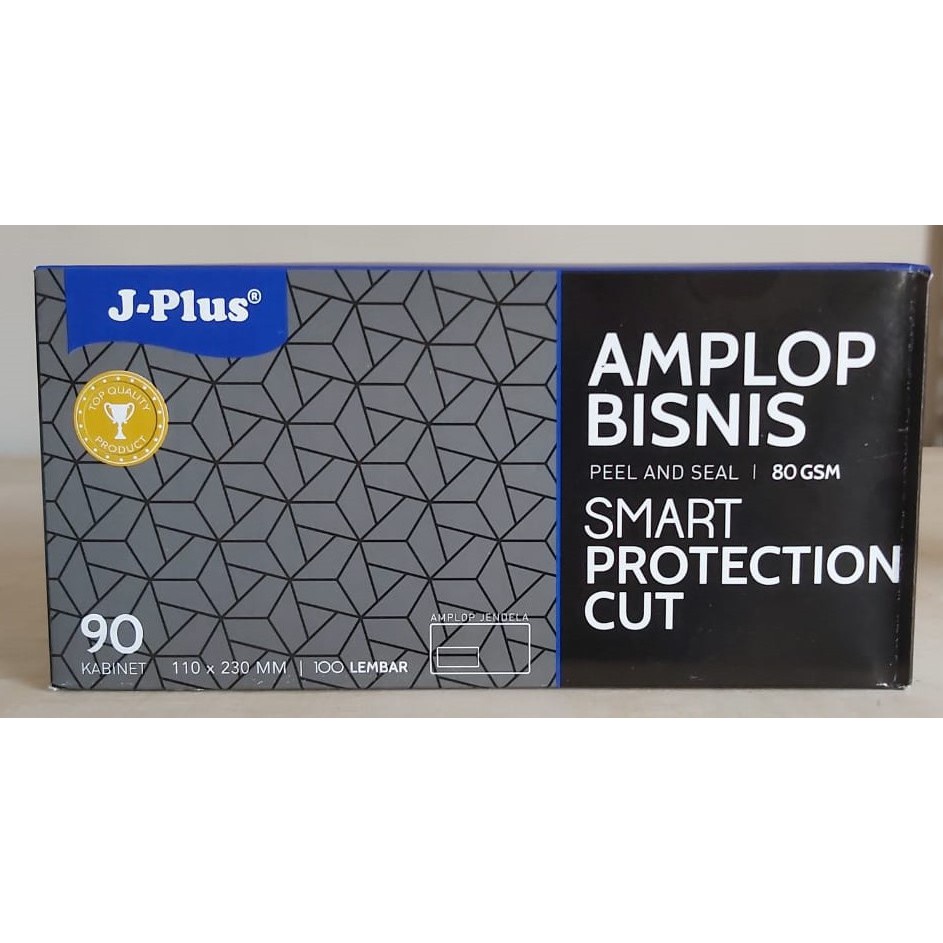 

JPLUS Biru Amplop Putih JENDELA KIRI - Amplop WINDOW No.90 [ 1 Pack ]