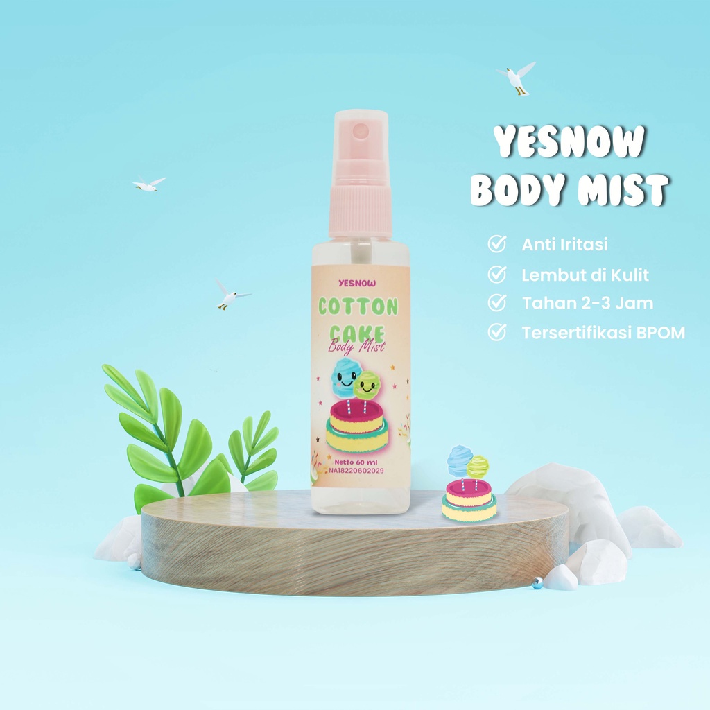 ★ BB ★ YESNOW Body Mist Something Sweet &amp; Fresh 60ml