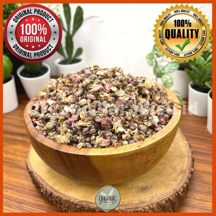 

Teh Bunga Persik Tea / Peach Blossom flower tea Premium 100 gram