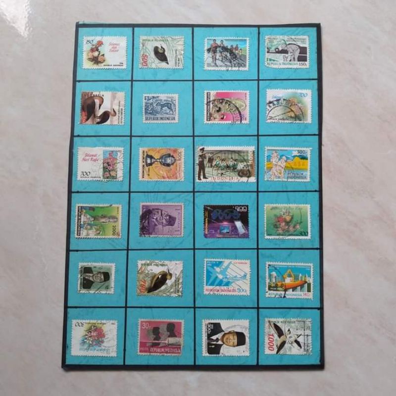 

Koleksi Prangko Indonesia Jadul Campur Set 24 Pcs - A15