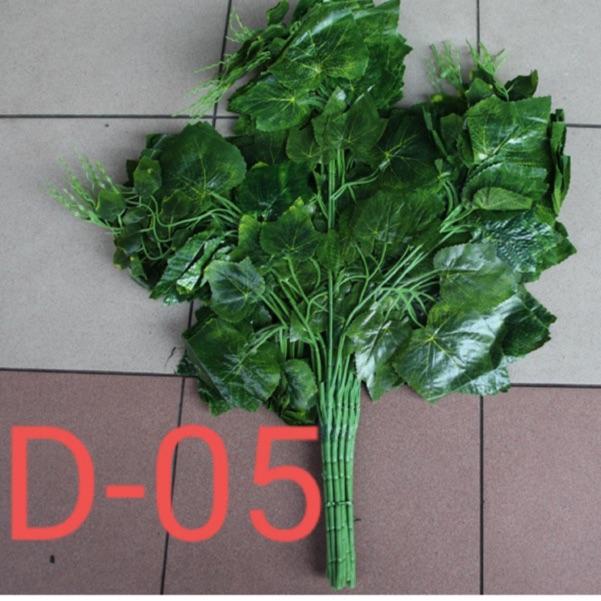 ✺ Daun anggur HIJAU / Daun anggur plastik / Daun dekorasi / D-05/1 lusin ●