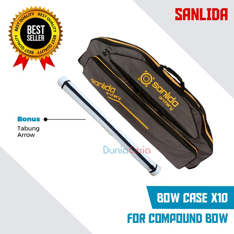 Tas Busur Panah Compound Bow Case X10 Bow Bag compound Sanlida X10