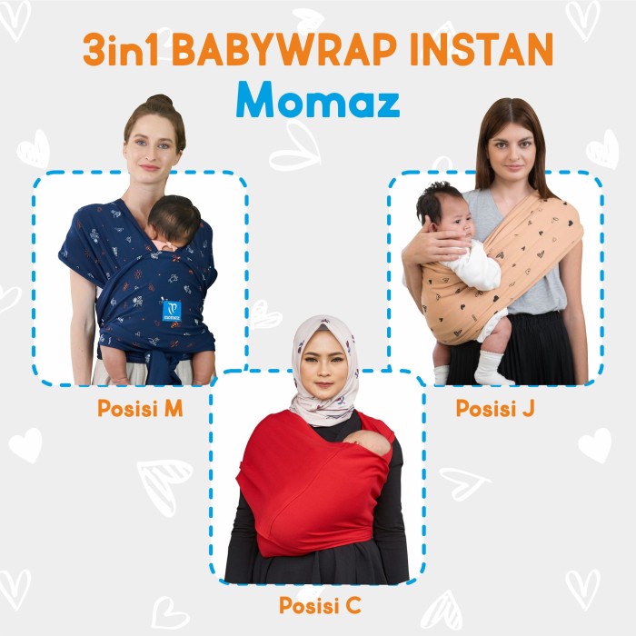 Terlaris ✨ -Gendongan Bayi Depan 3in1 Mobymoby Gendongan Bayi HandsFree - Gal Navy Blue, Gendongan X