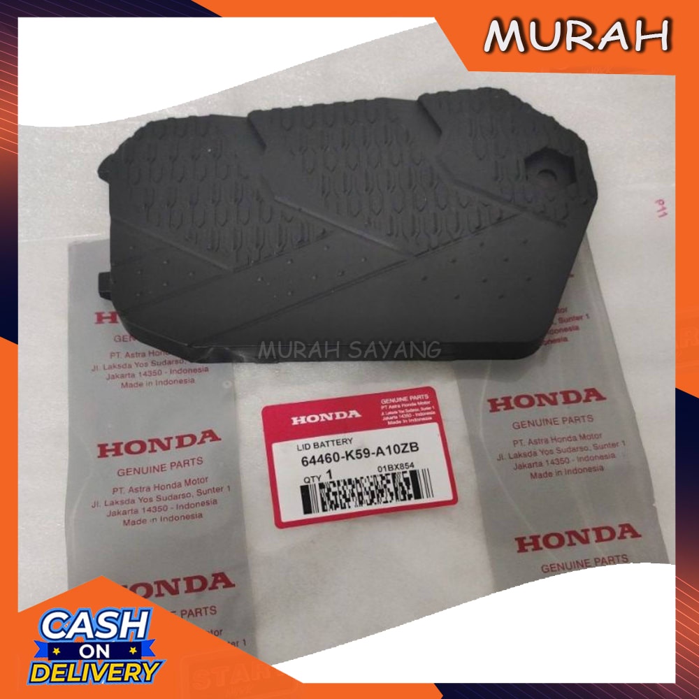 Lid Battery Tutup Aki Honda Vario 125 150 ORIGINAL 64460-K59-A10ZB