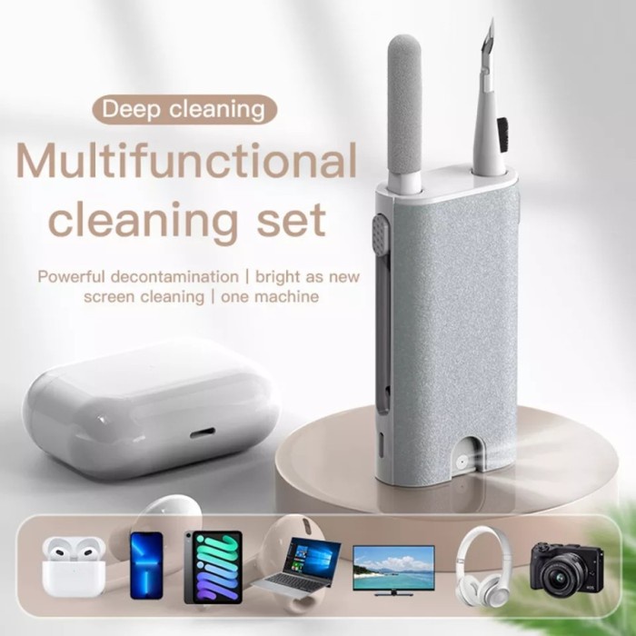 FMFIT 5 in 1 Permbersih Earphone Cleaner Brush Kit Multifunctional