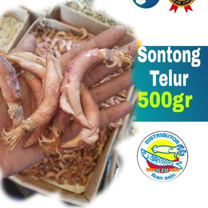 

➼ ikan asin sontong telur-500gram ◌