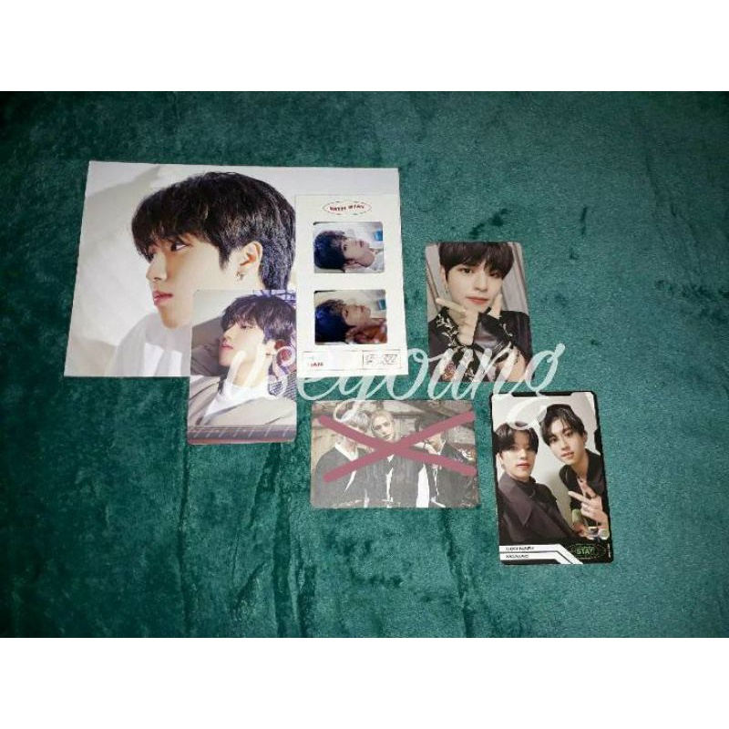 Photocard sg21 han jisung set, seungmin ds in life, tc (trading card) oddinary seungmin Han