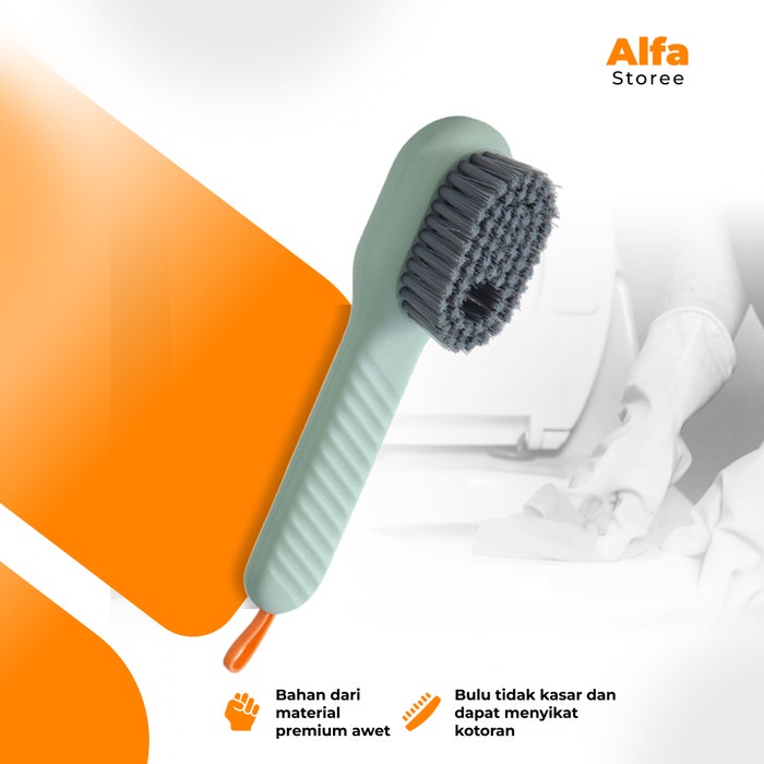 Sikat Baju Sepatu Pembersih Multifungsi Clening Brush Liquid Dispenser