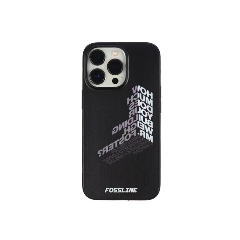 IPHONE Ins Tiga Font Kerucut Cocok Untuk Iphone14 14pro 14plus 13 13mini 13pro 13prm iPhone12 7Plus 8Plus Xr XS 13 12mini Pro Max Empat Sudut Casing Ponsel Tahan Guncangan