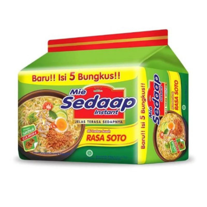 

Sedap mie soto 5x75 gram