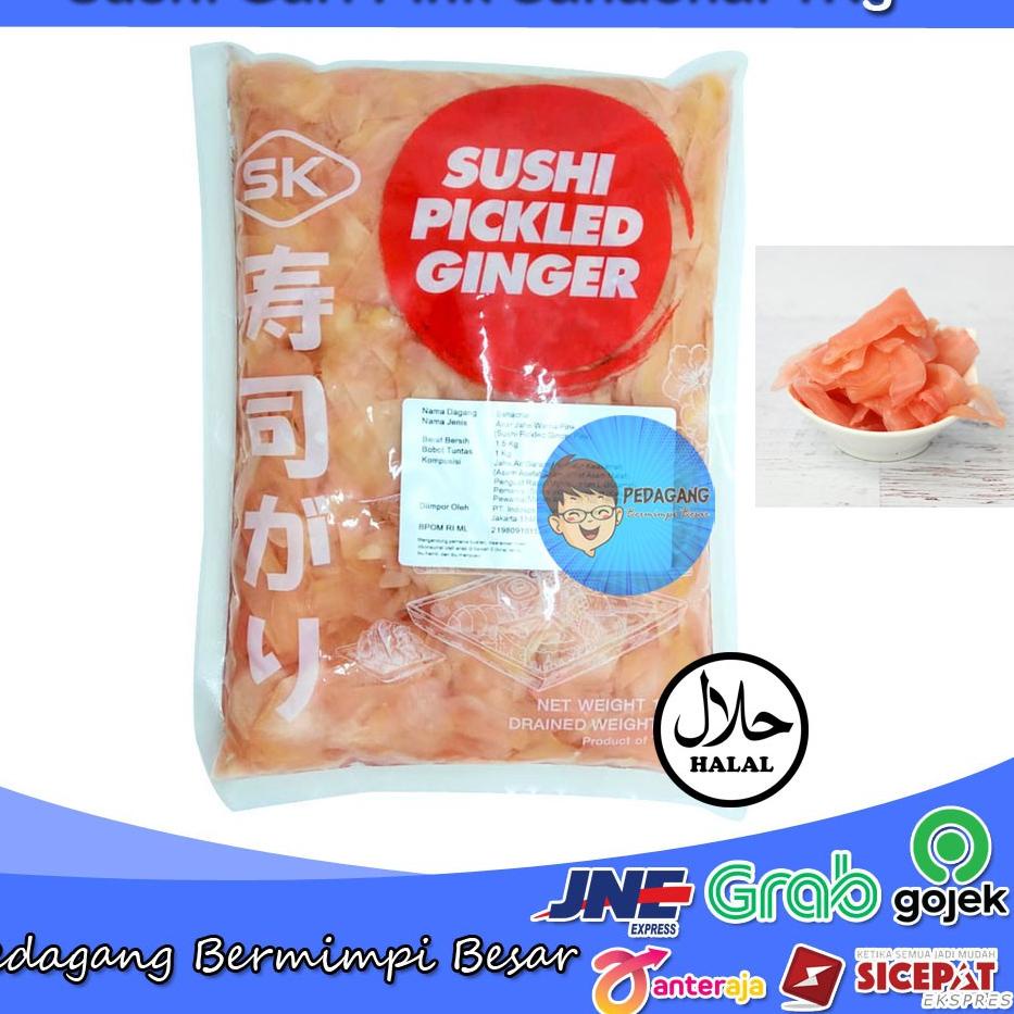 

➭ Sushi Gari Pink Sahachai 1Kg | Sushi Gari | Acar Jahe ◌