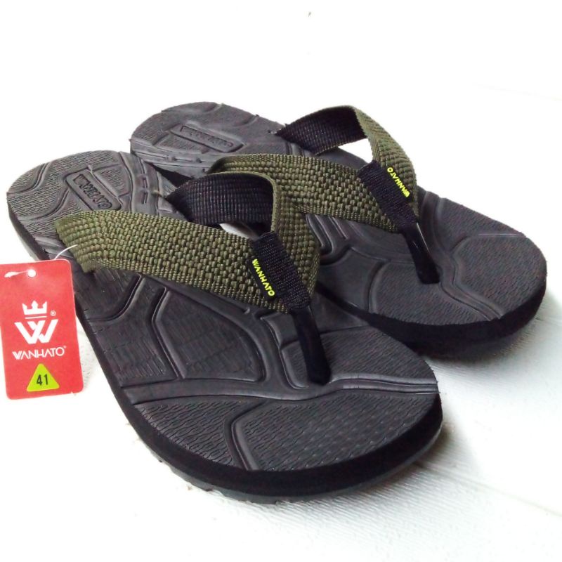 Sandal Jepit Pria Wanhato Original/Sandal Gunung Pria