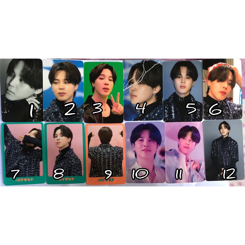 [READY STOCK] Photocard Jimin Dicon 102 Official