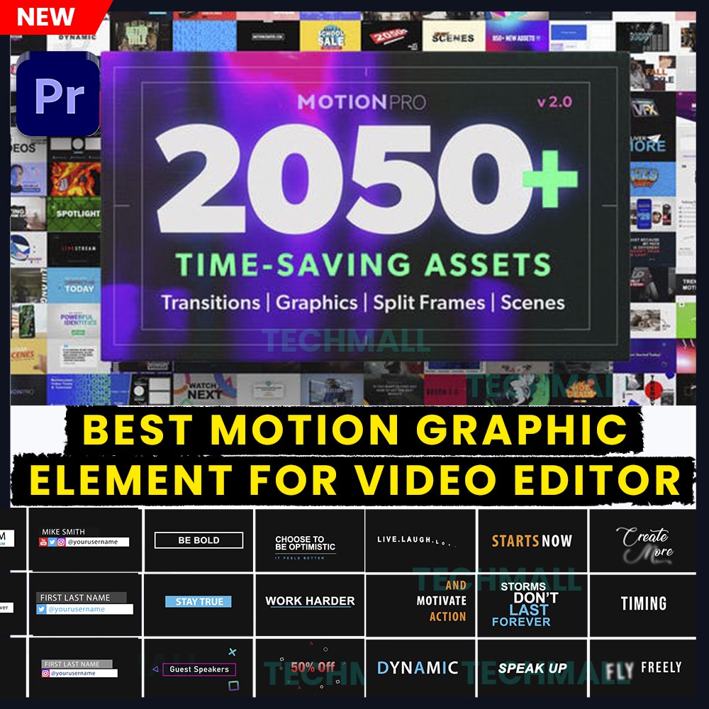 

NS 2050+ Best Motion Graphics Asset for Video Maker | Premiere Pro Preset