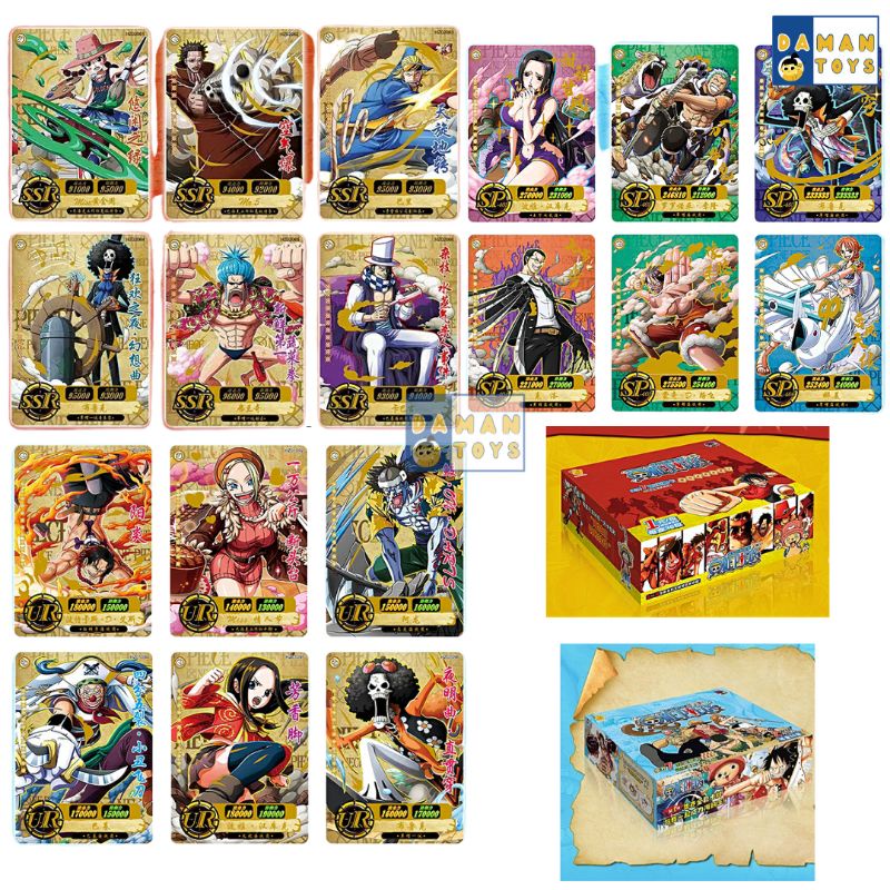 Kartu Mainan One Piece Pice 1 box Card Game Tcg