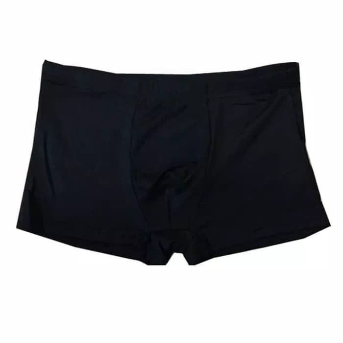 Terlaris Celana Boxer Pria Celana Kolor Cd Boxer Pria Polos Warna Hitam