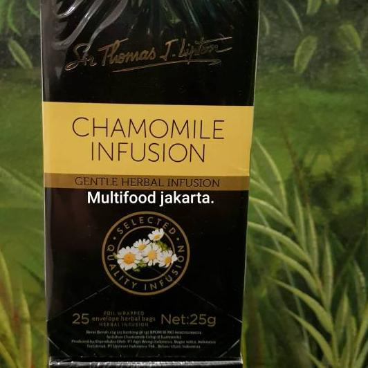 

✿ Lipton chamomile infusion tea ☟